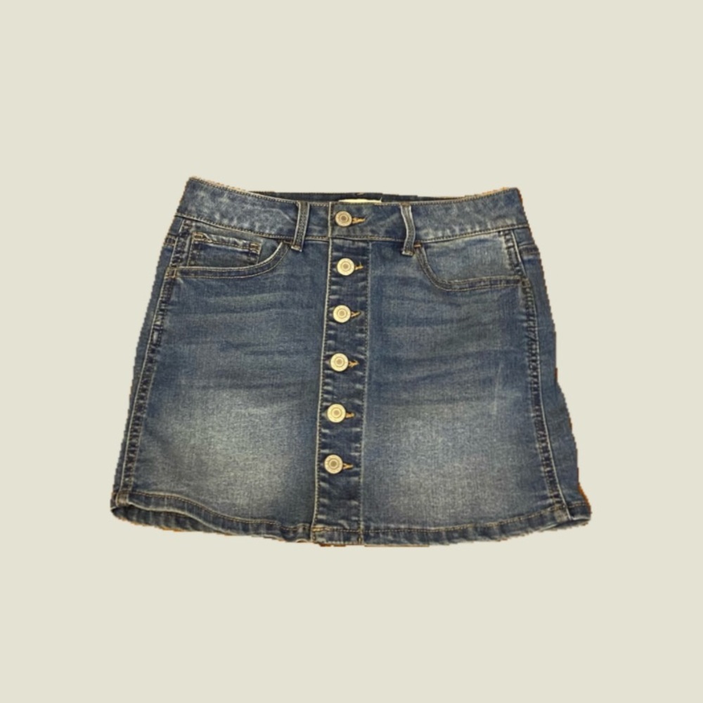 Denim skirt